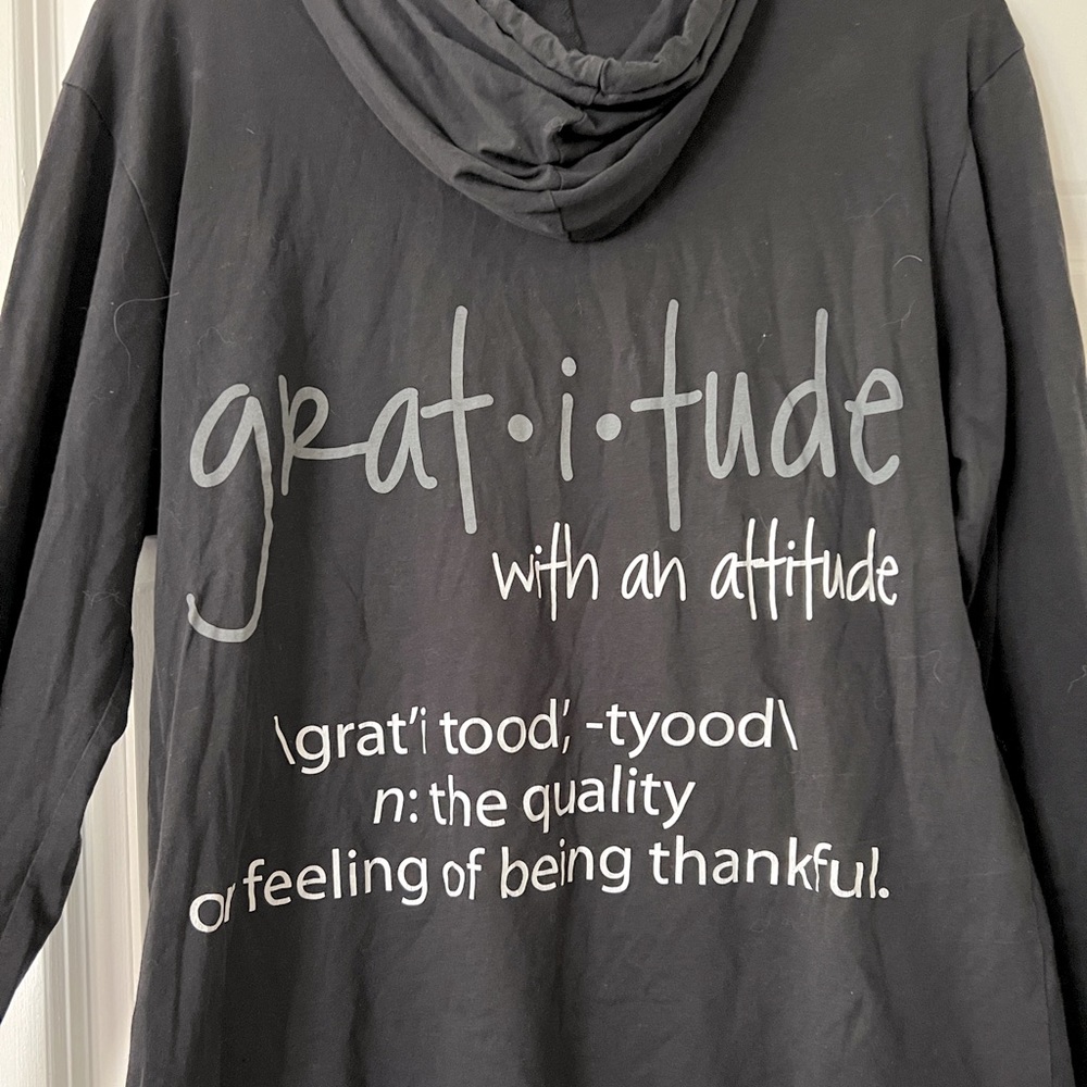 Peace Love World I am Collection Grateful hoodie